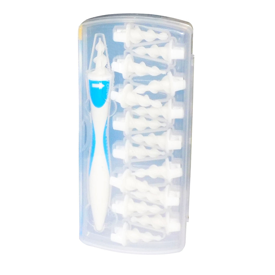 Swab Silicone Easy Earwax Removal with 16 Replacement Disposable Soft Tips / Ear Wax