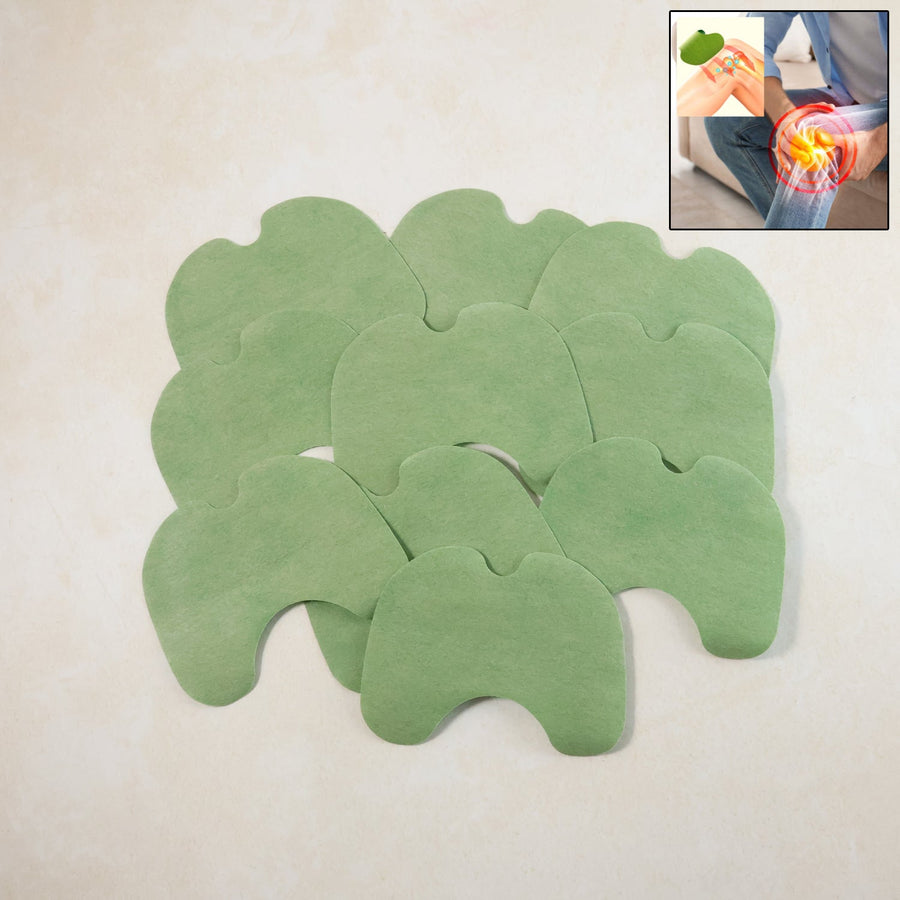 Knee Relief Patch Set – Herbal-Infused Adhesive Patches (10 Pc Set)